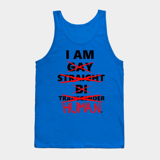 HUMAN Tank Top by EqualityForAll